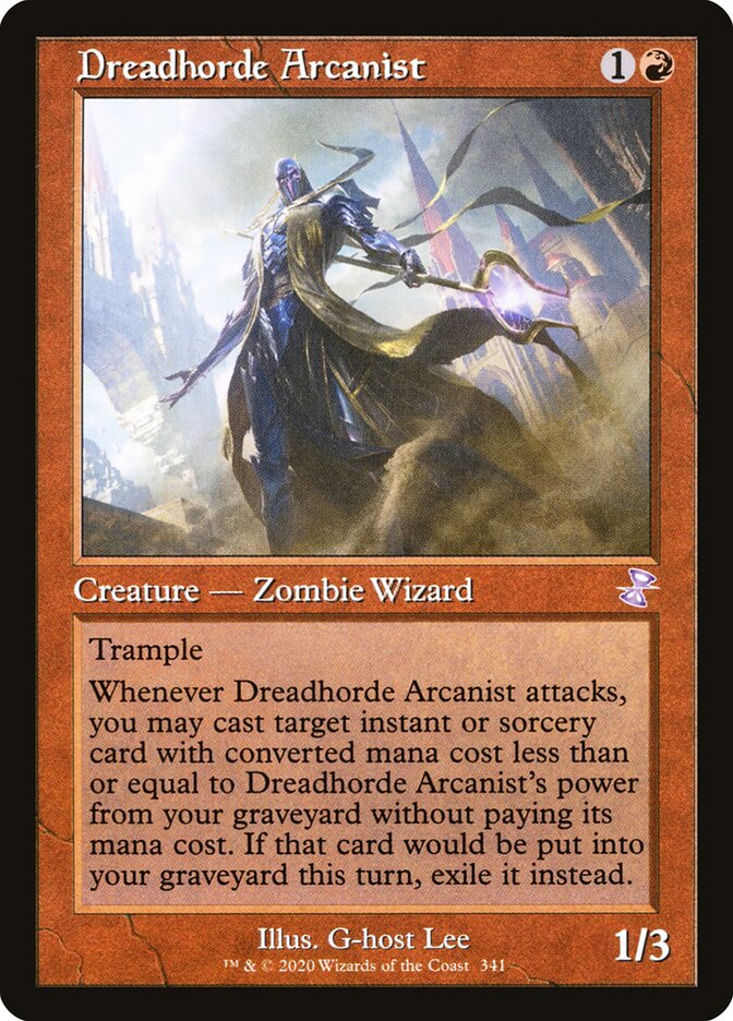 Dreadhorde Arcanist card front