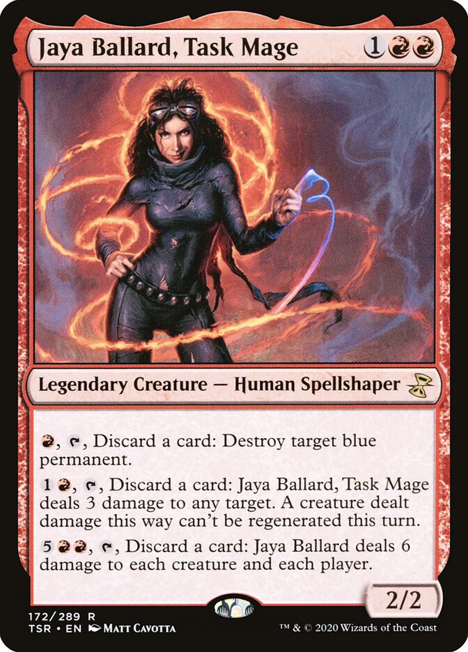 Jaya Ballard, Task Mage card front