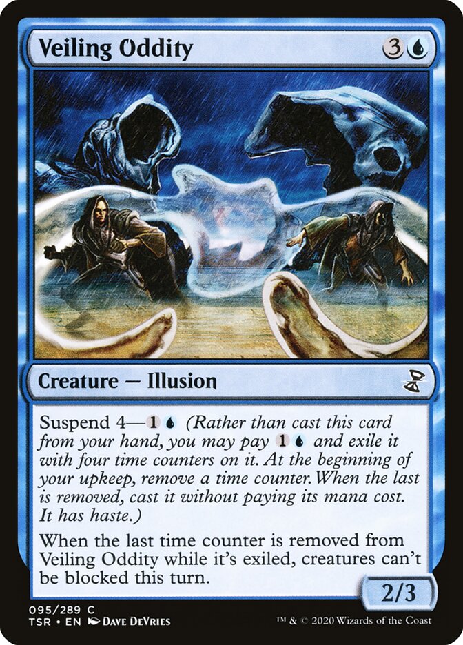 Veiling Oddity card front