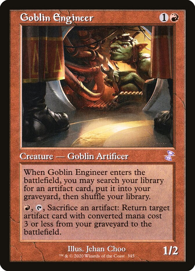 Goblin Engineer card front