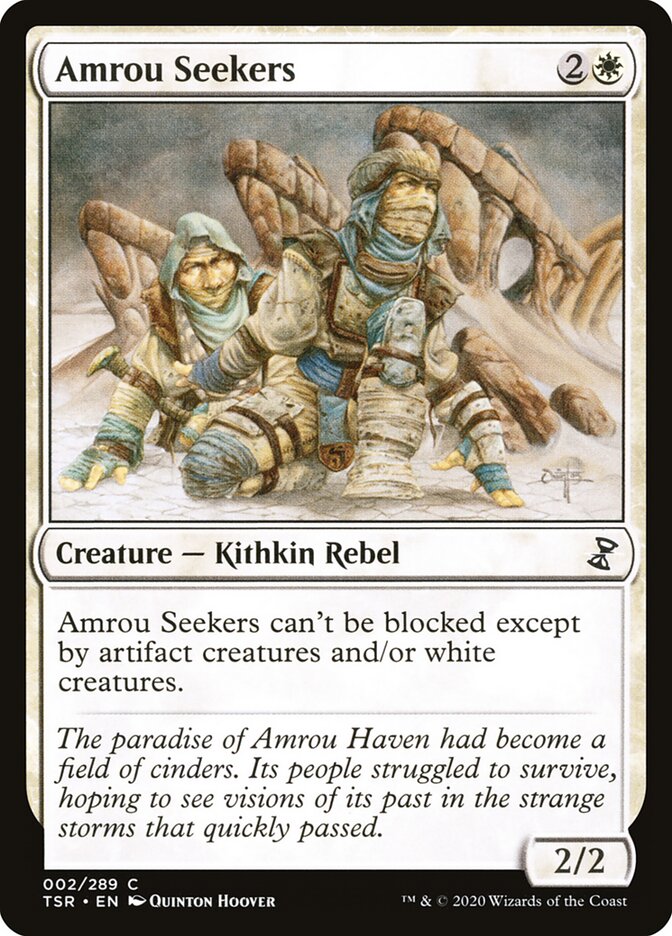 Amrou Seekers card front