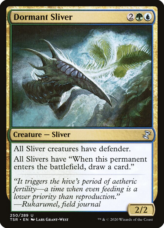 Dormant Sliver card front