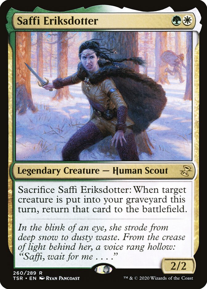 Saffi Eriksdotter card front