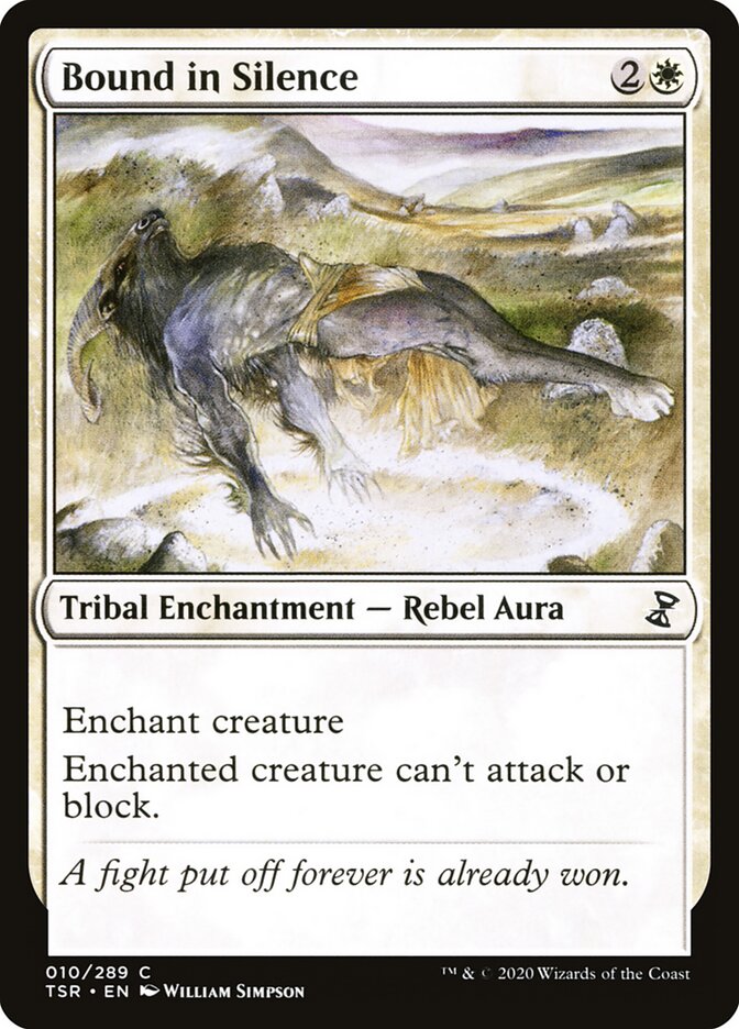 Bound in Silence card front