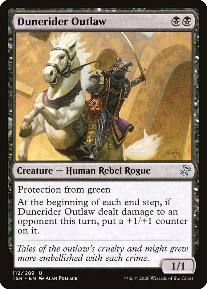 Dunerider Outlaw card front