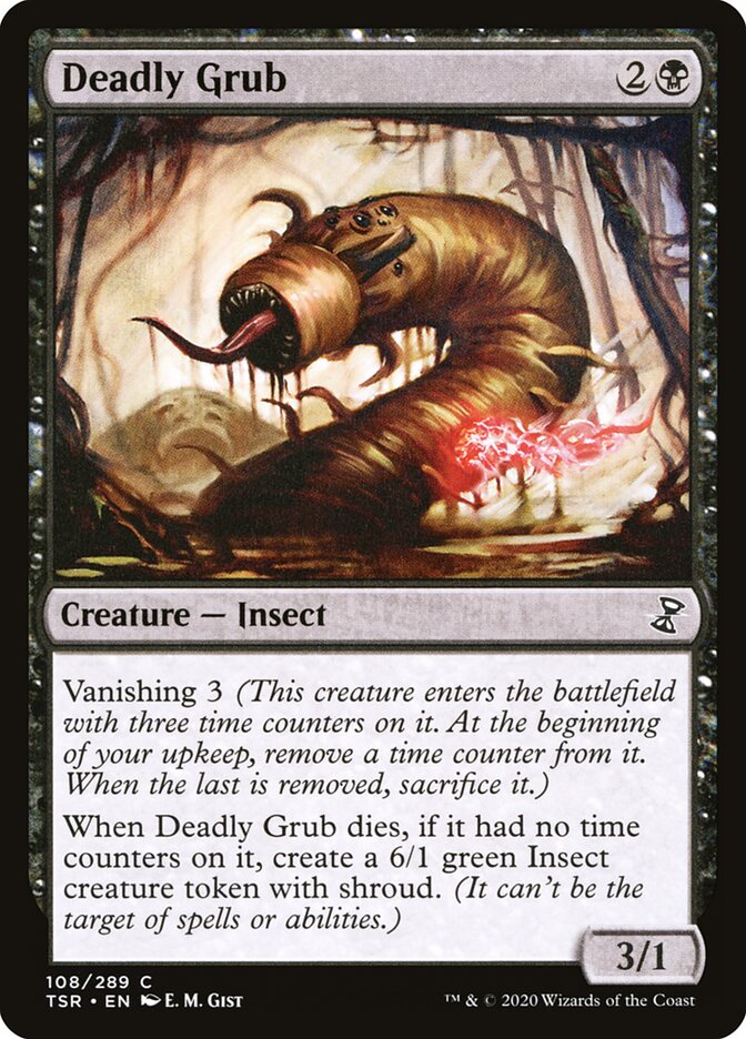Deadly Grub card front