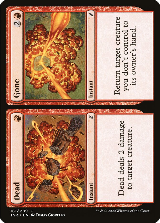 Dead card front