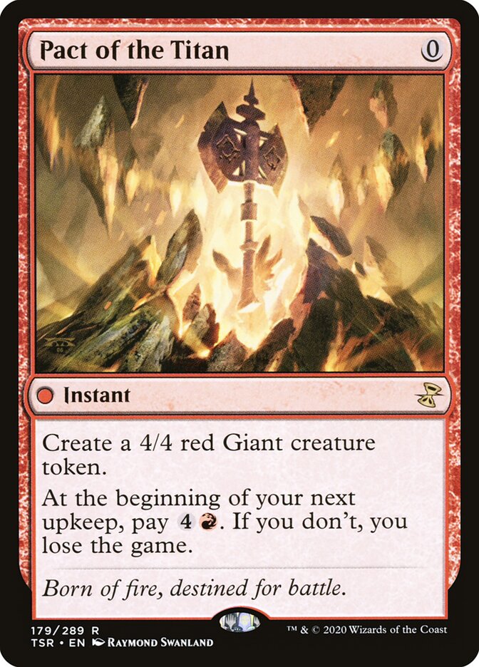 Pact of the Titan card front