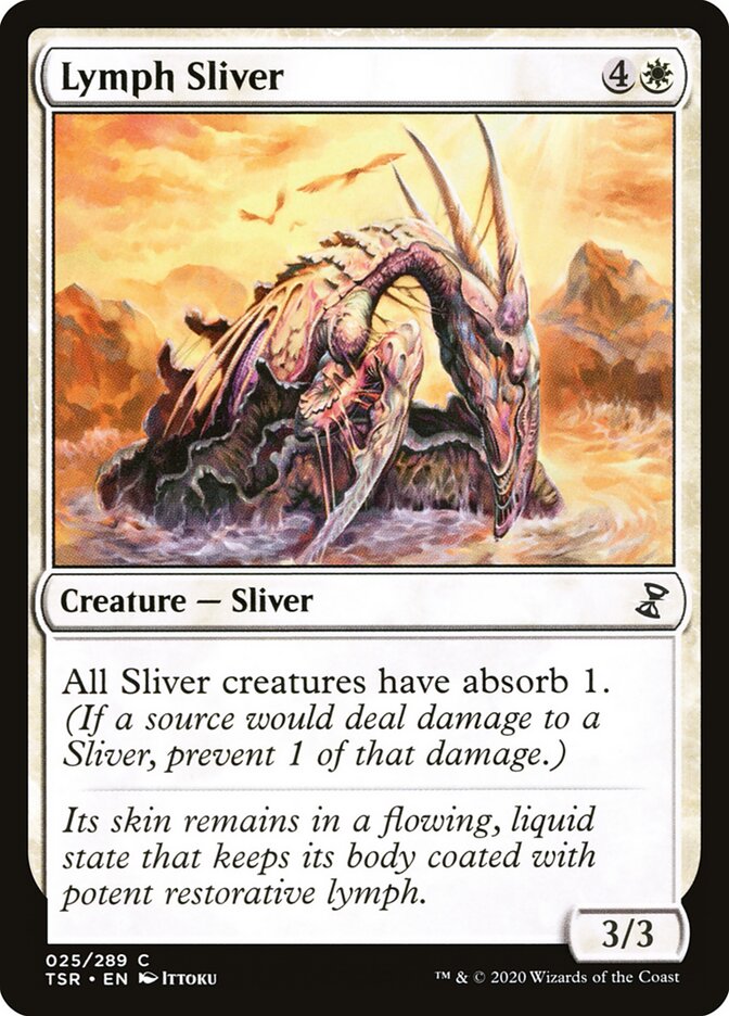Lymph Sliver card front
