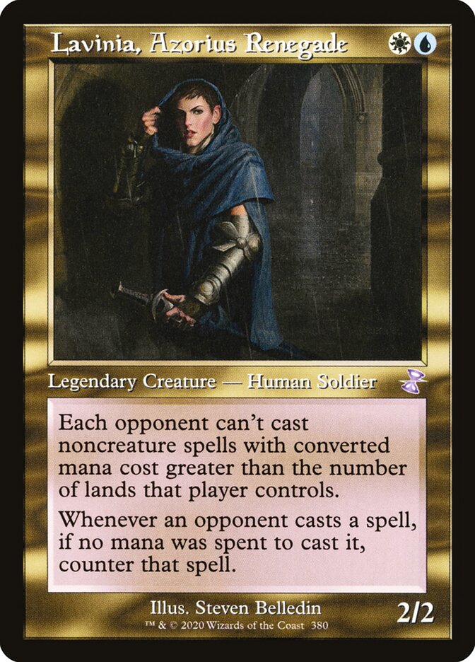 Lavinia, Azorius Renegade card front