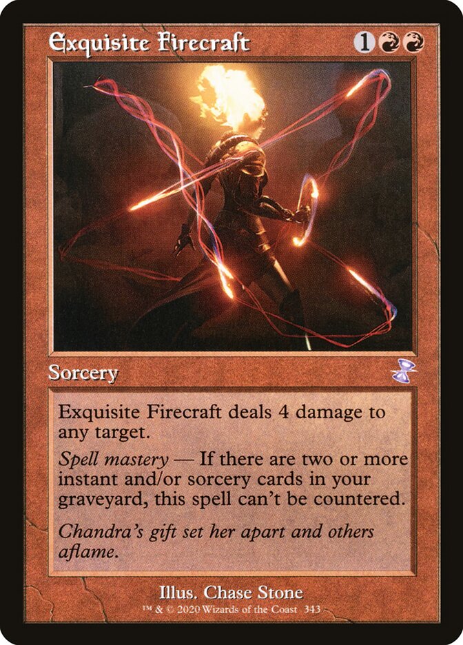 Exquisite Firecraft card front