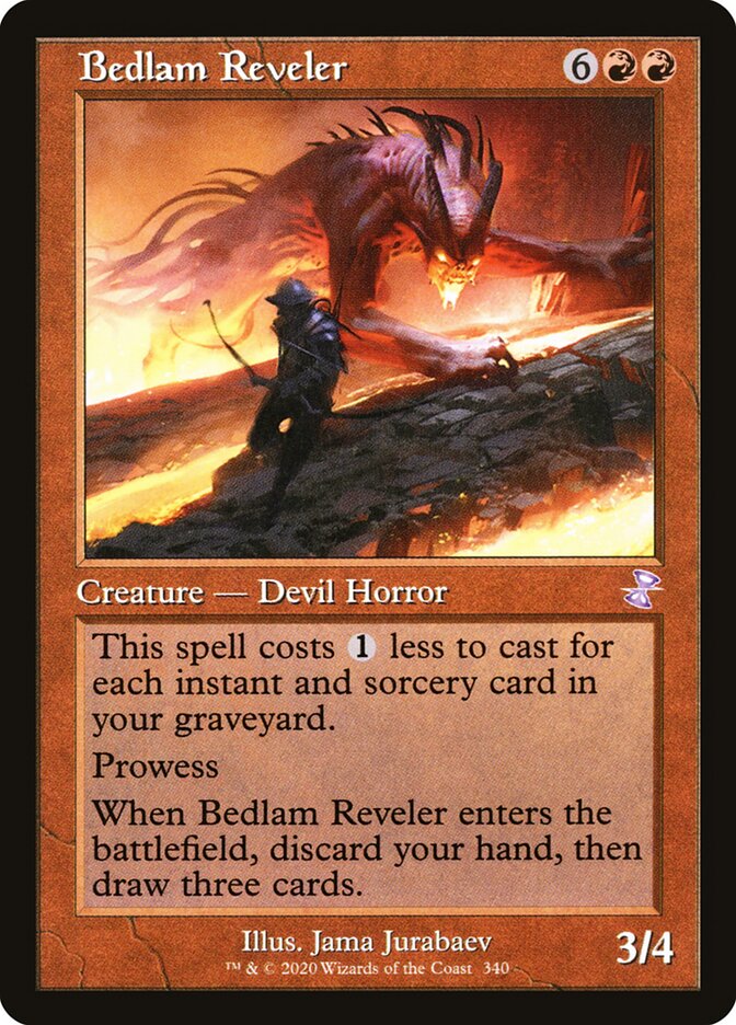 Bedlam Reveler card front