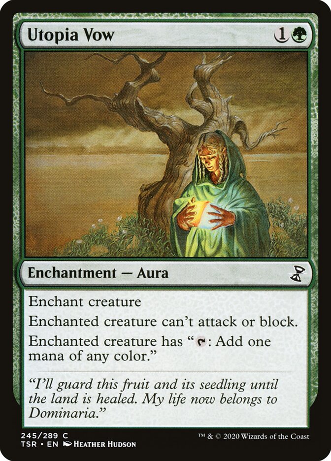 Utopia Vow card front