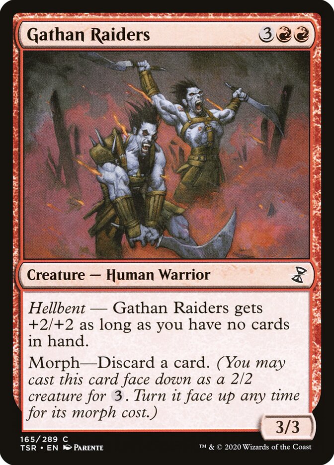Gathan Raiders card front