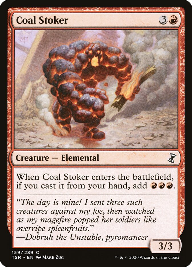 Coal Stoker card front