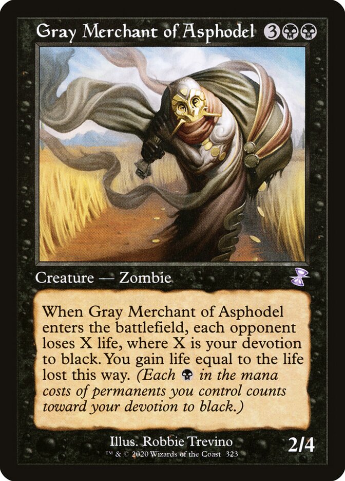 Gray Merchant of Asphodel card front