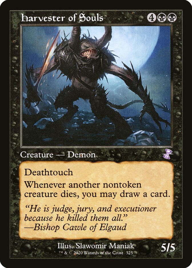 Harvester of Souls card front