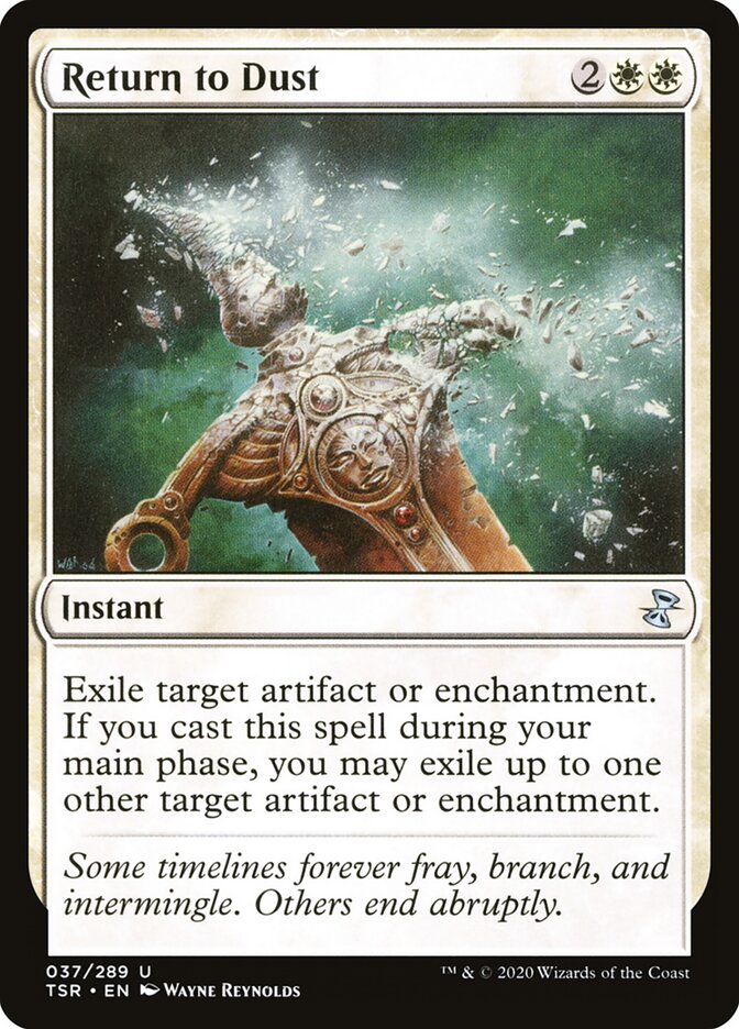 Return to Dust card front