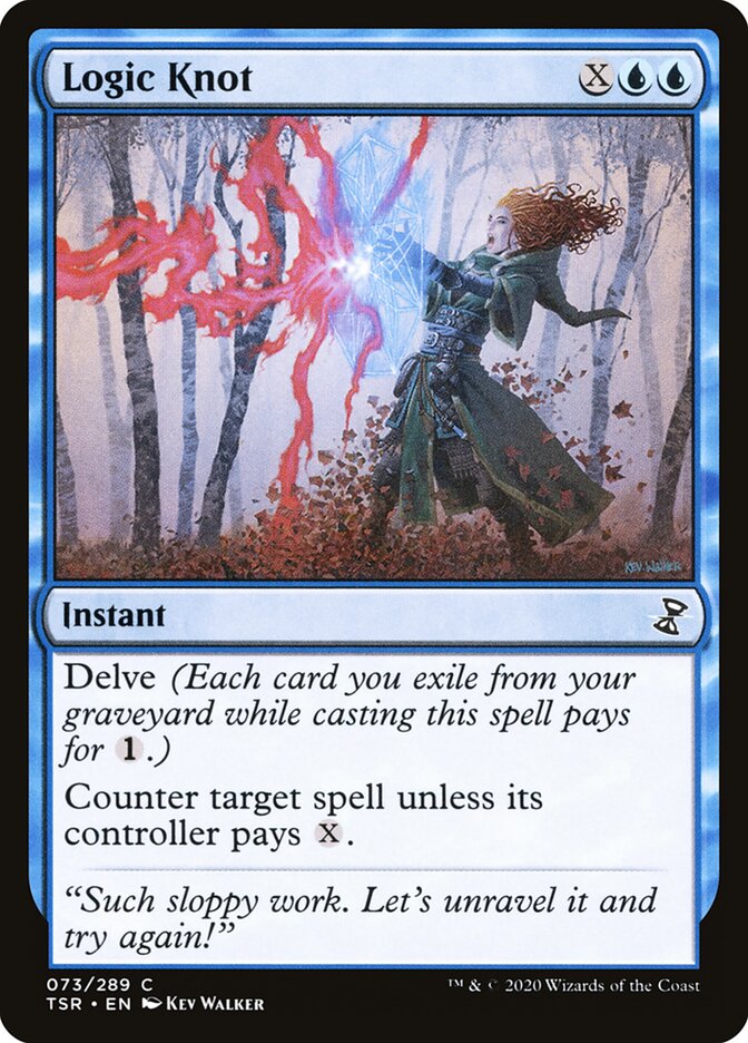 Logic Knot card front
