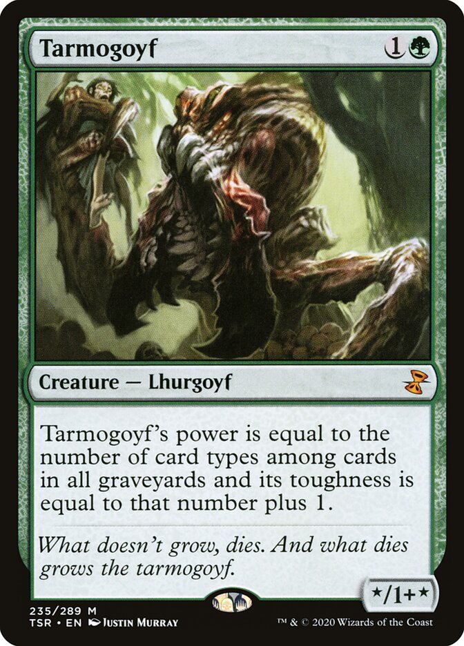 Tarmogoyf card front