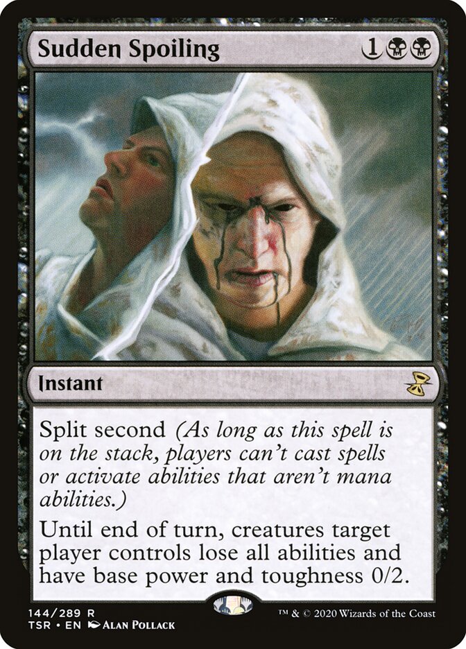 Sudden Spoiling card front