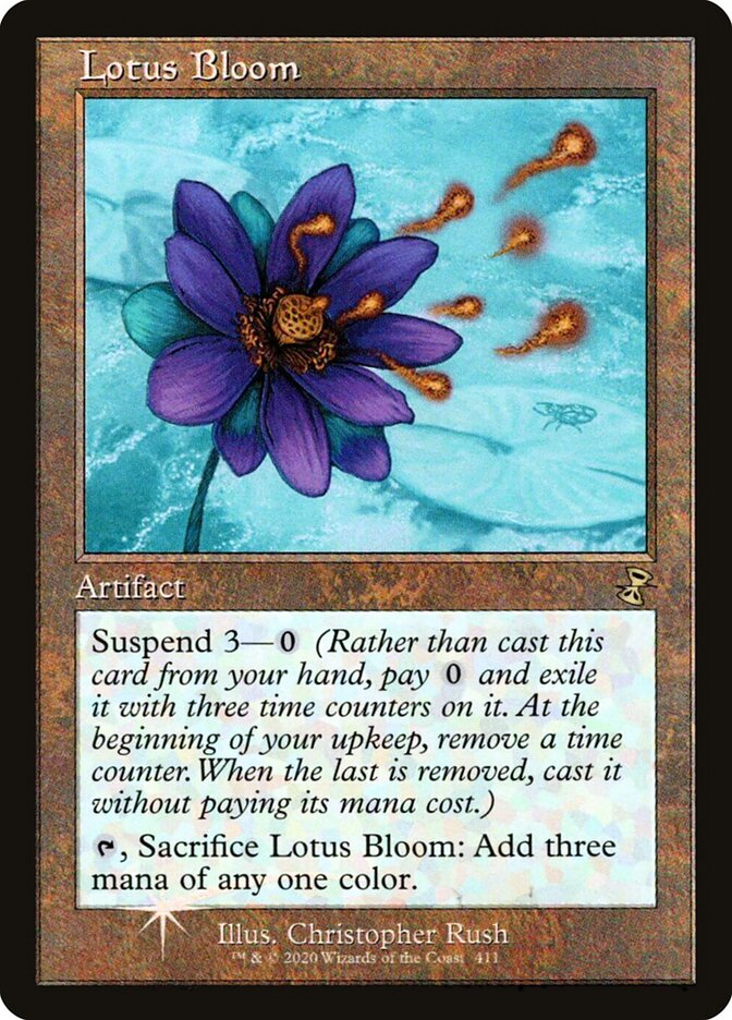 Lotus Bloom card front