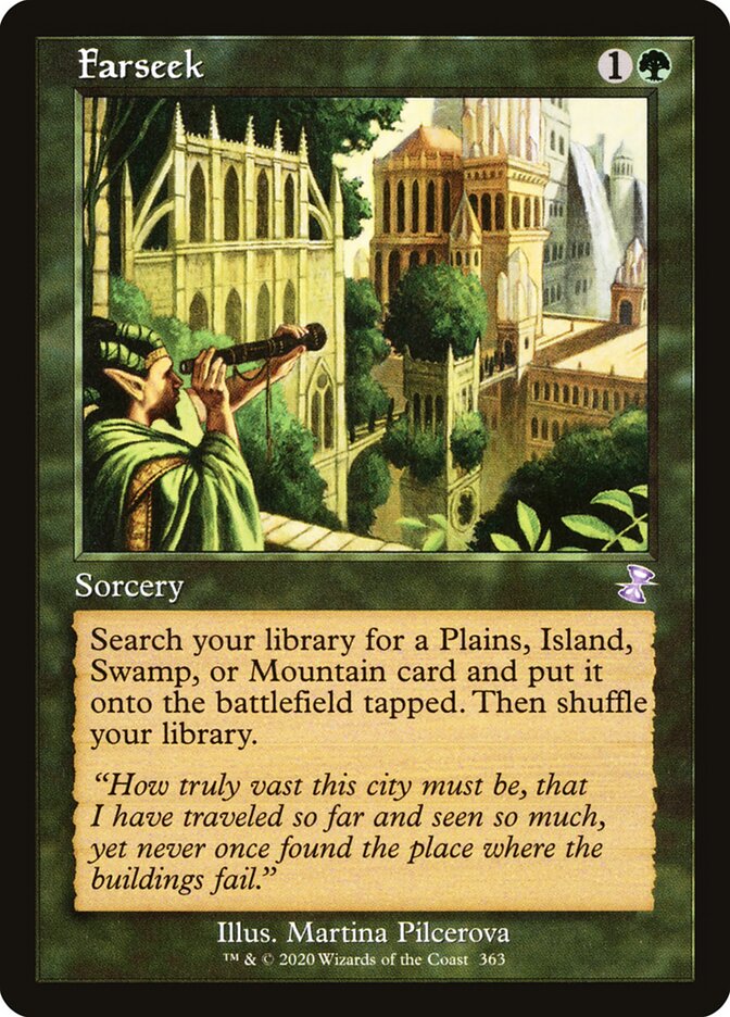 Farseek card front