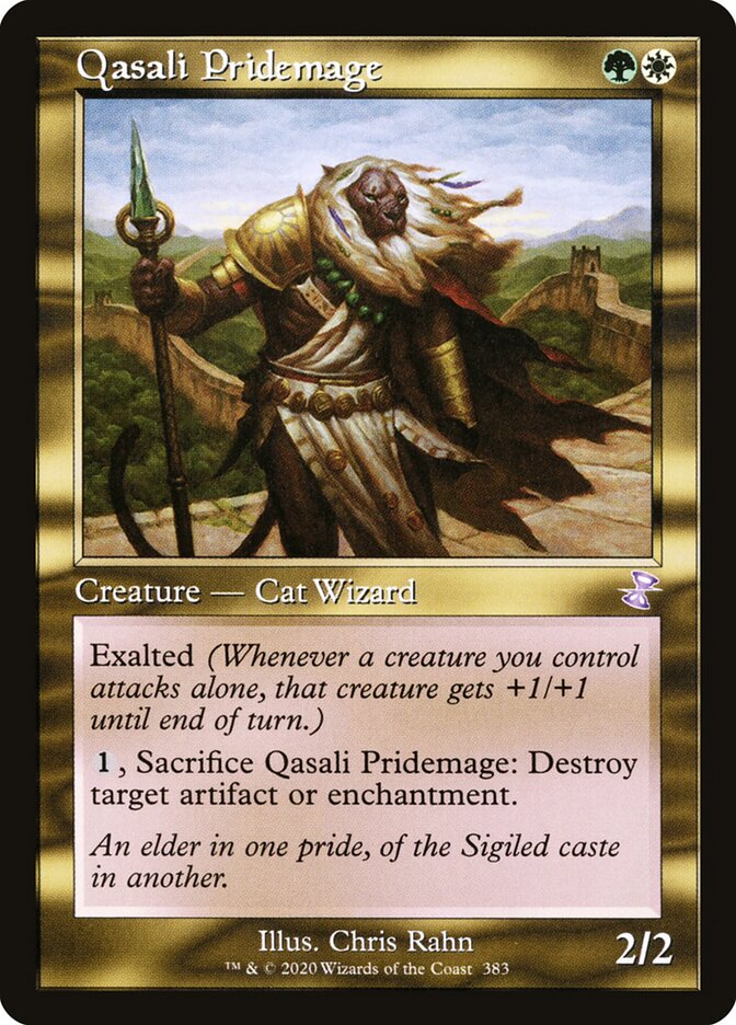 Qasali Pridemage card front