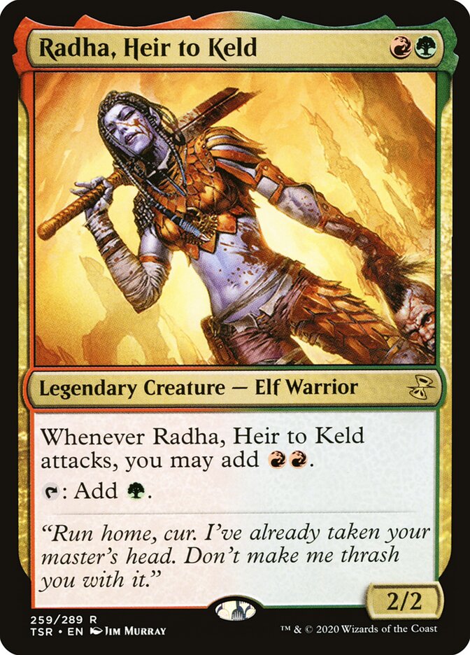 Radha, Heir to Keld card front