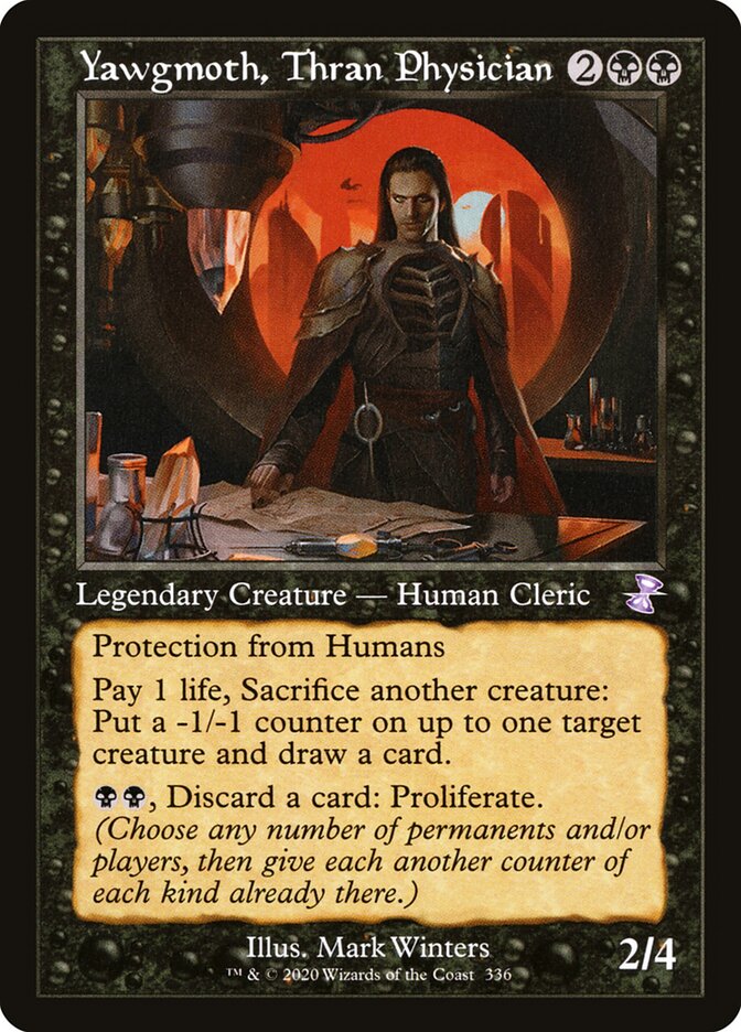 Yawgmoth, Thran Physician card front