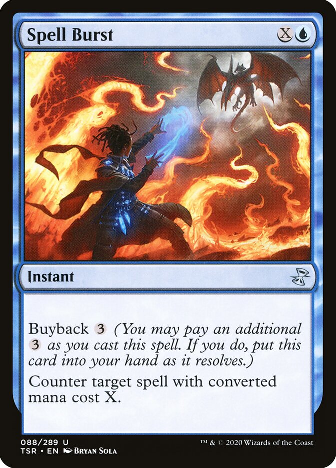 Spell Burst card front