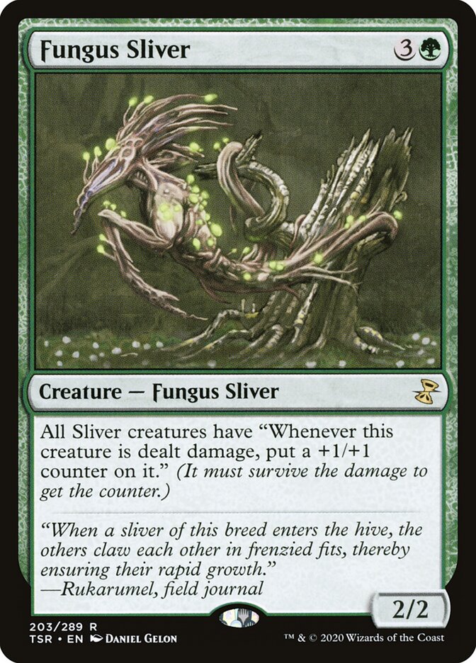 Fungus Sliver card front