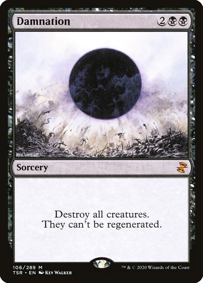 Damnation card front