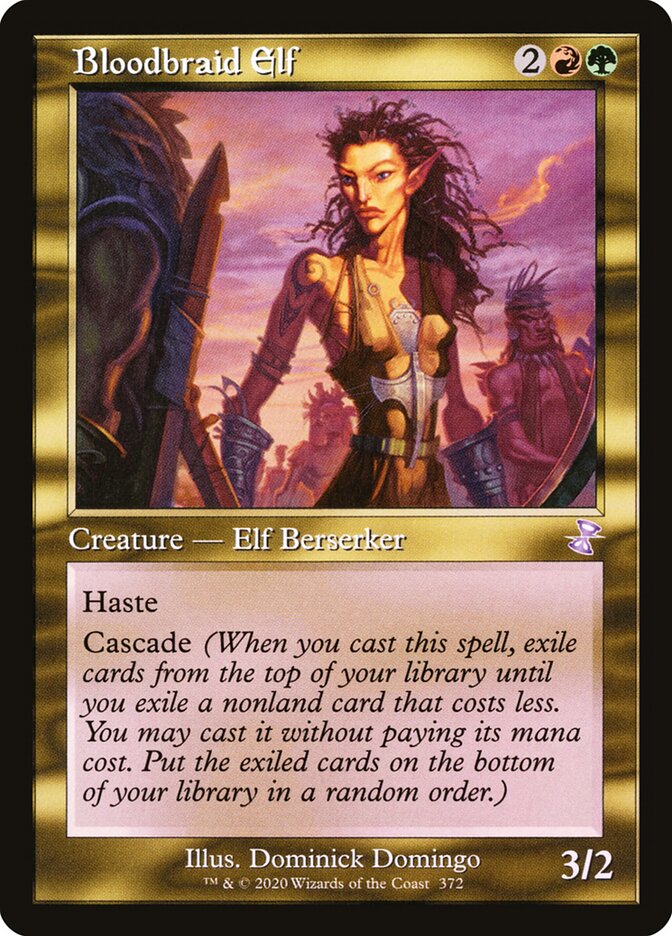 Bloodbraid Elf card front
