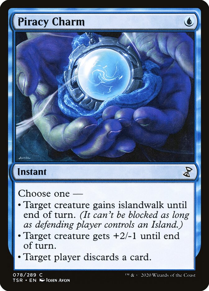 Piracy Charm card front