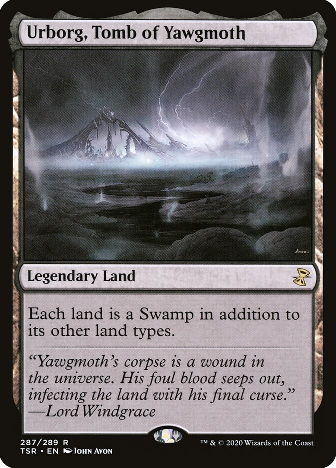Urborg, Tomb of Yawgmoth card front