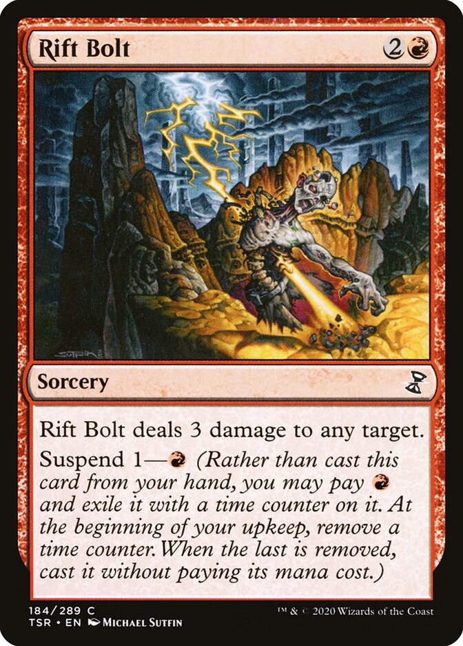 Rift Bolt card front
