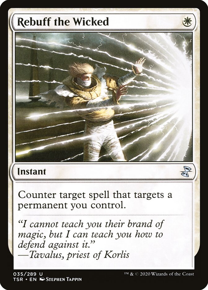 Rebuff the Wicked card front
