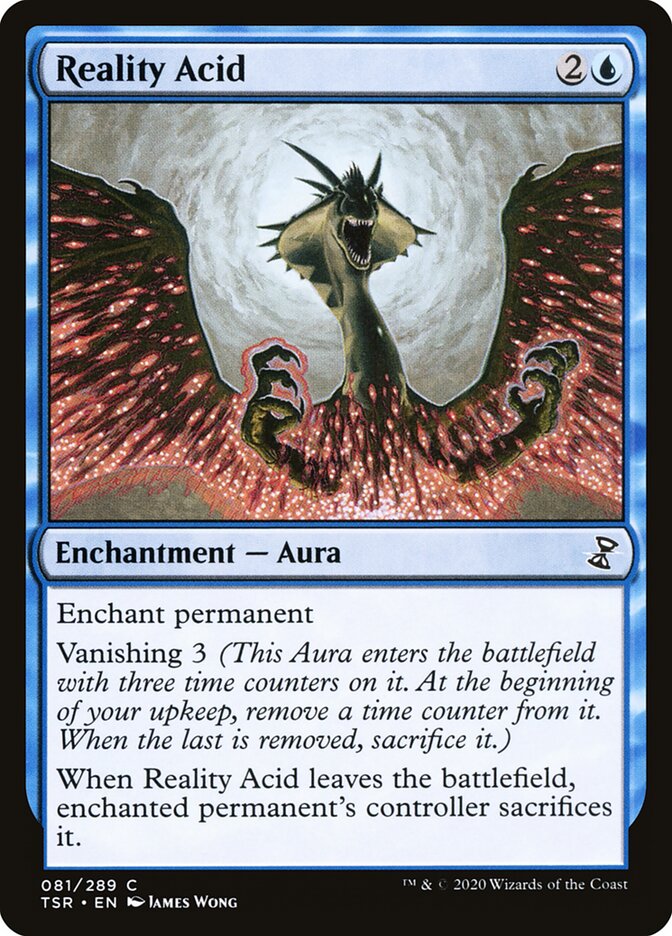 Reality Acid card front