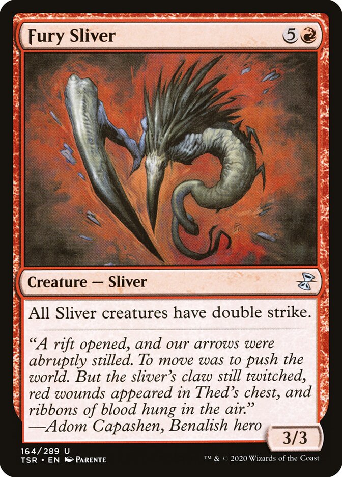 Fury Sliver card front