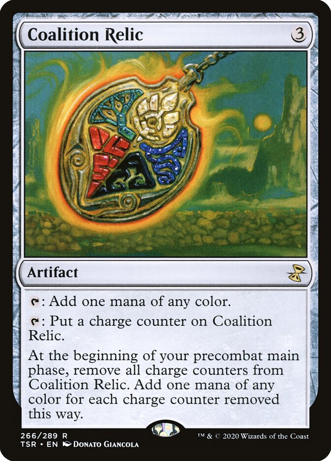 Coalition Relic card front