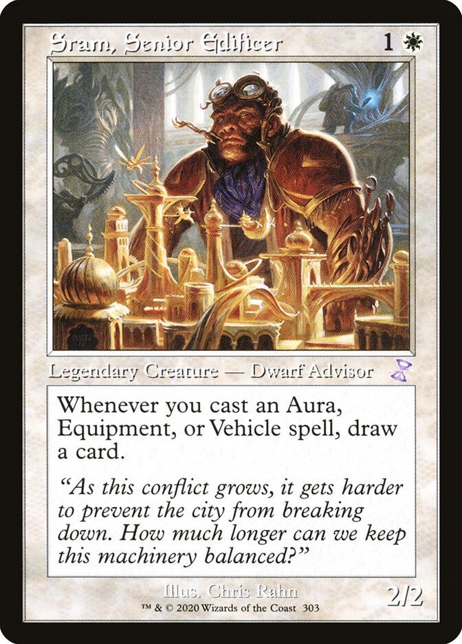 Sram, Senior Edificer card front