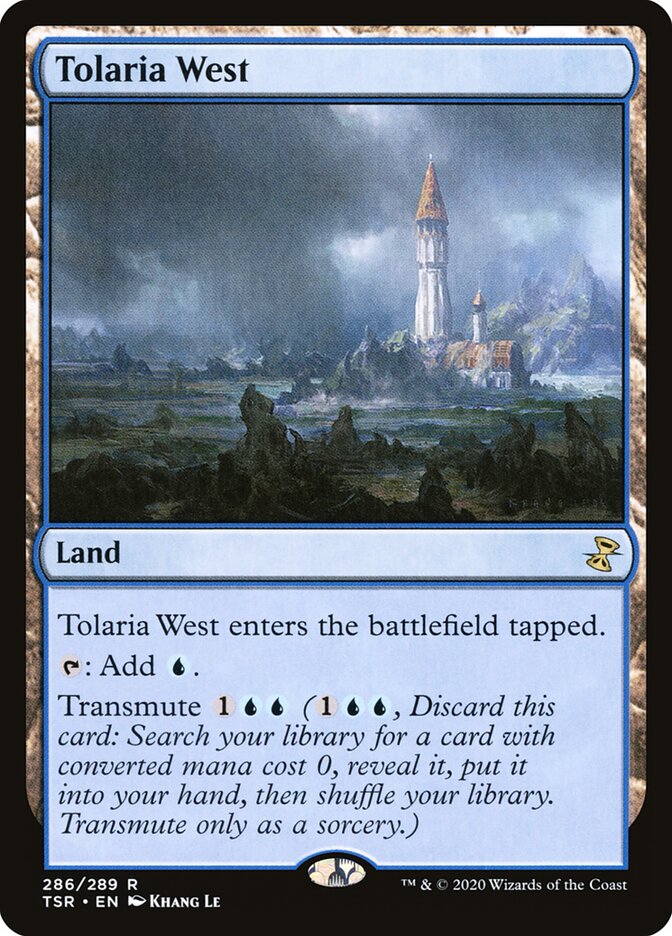 Tolaria West card front