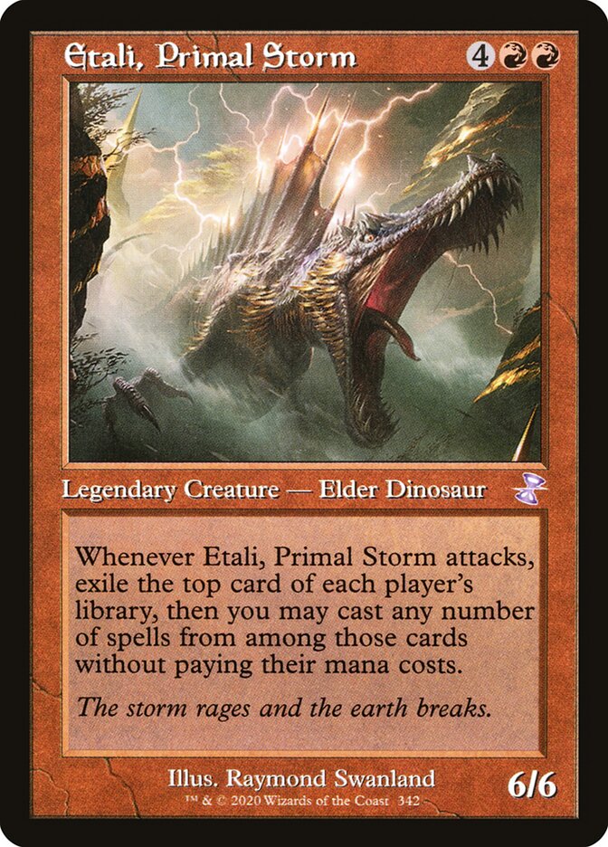 Etali, Primal Storm card front