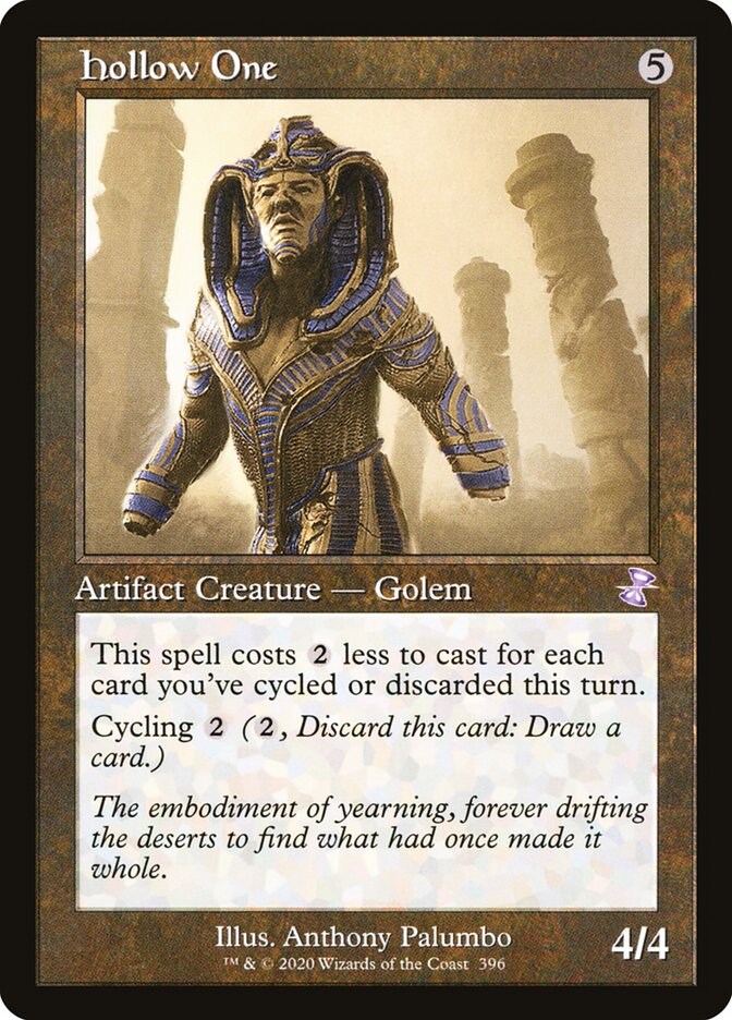 Hollow One card front