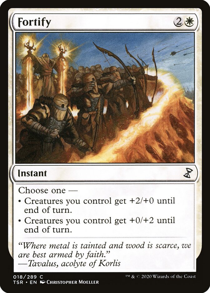 Fortify card front
