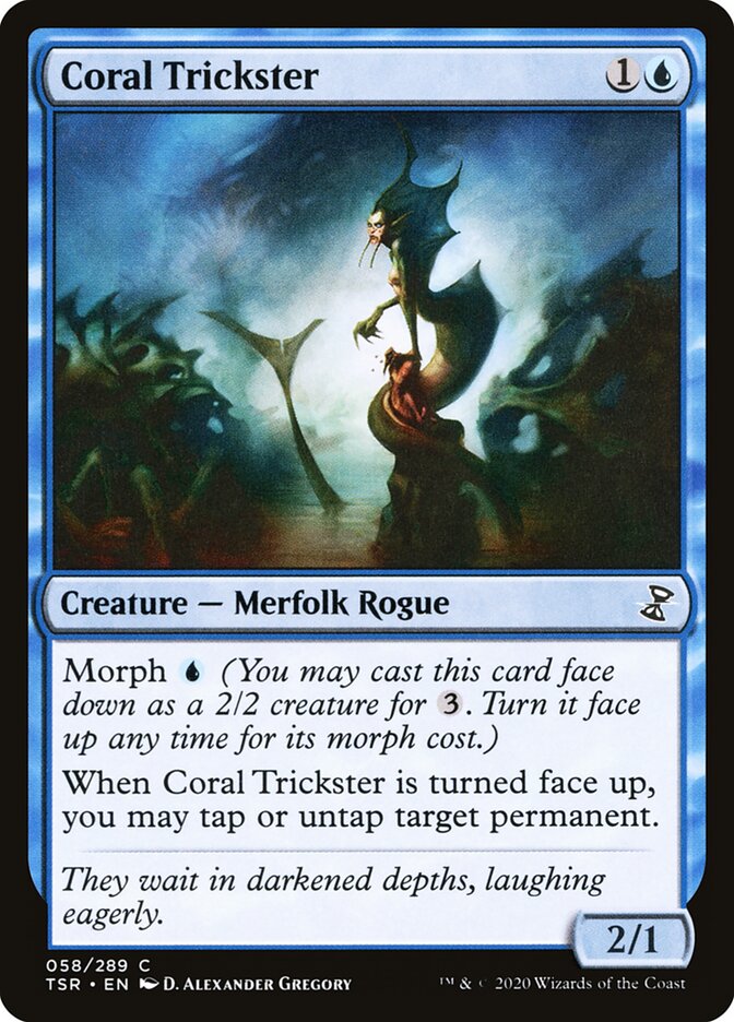 Coral Trickster card front