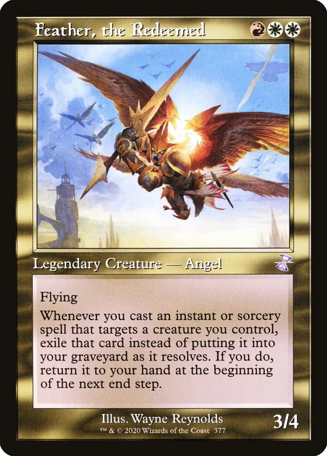 Feather, the Redeemed card front