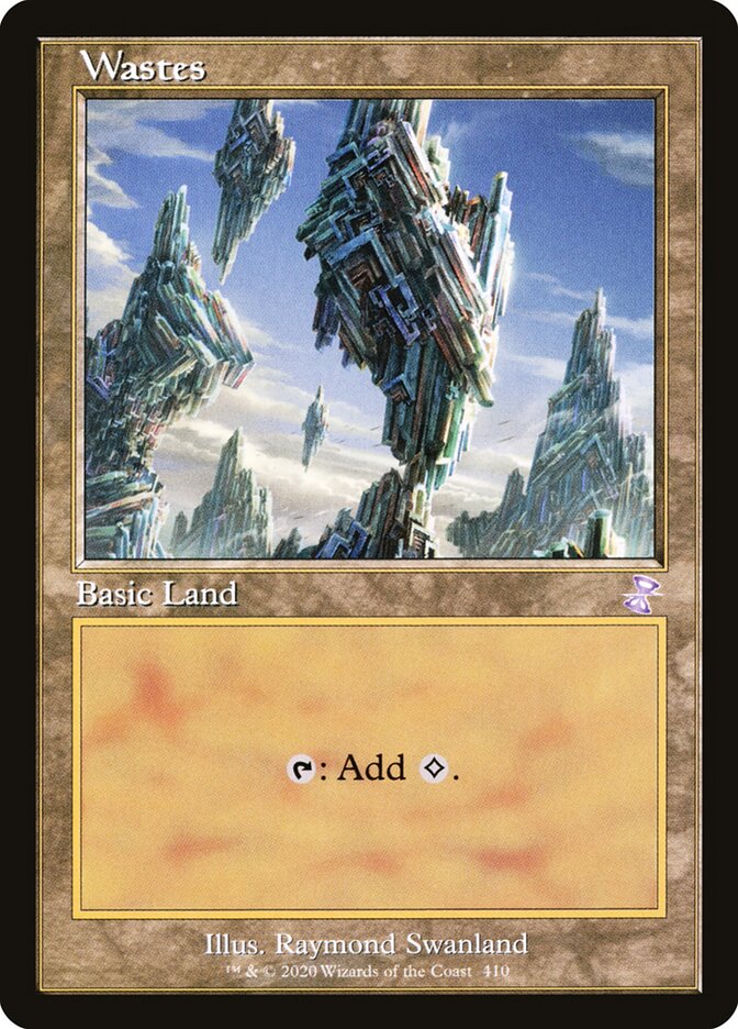 Wastes card front
