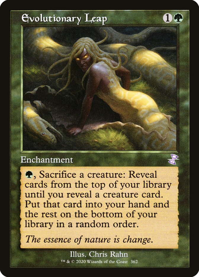Evolutionary Leap card front